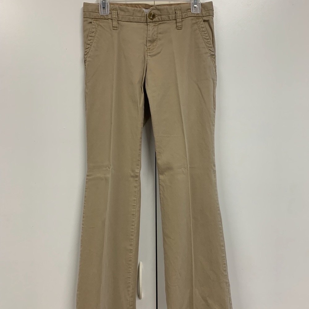 Old Navy Mid-Rise Khakis sz 4 Reg